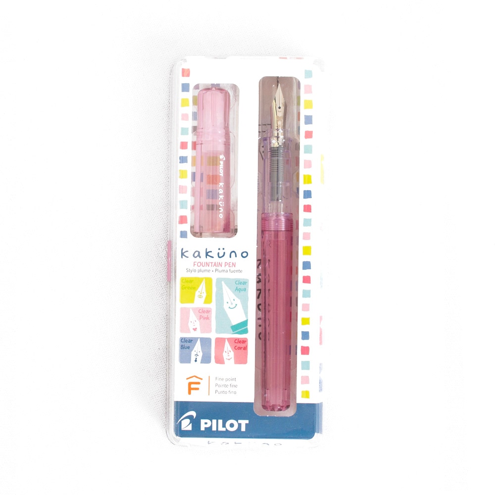 Pilot, Fountain, Art & School, Kakuno, Fine Nib, Pen, 836109, Pink